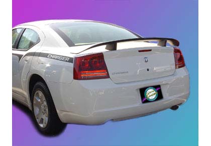 California Dream Two Post Rear Spoiler 06-10 Dodge Charger - Click Image to Close